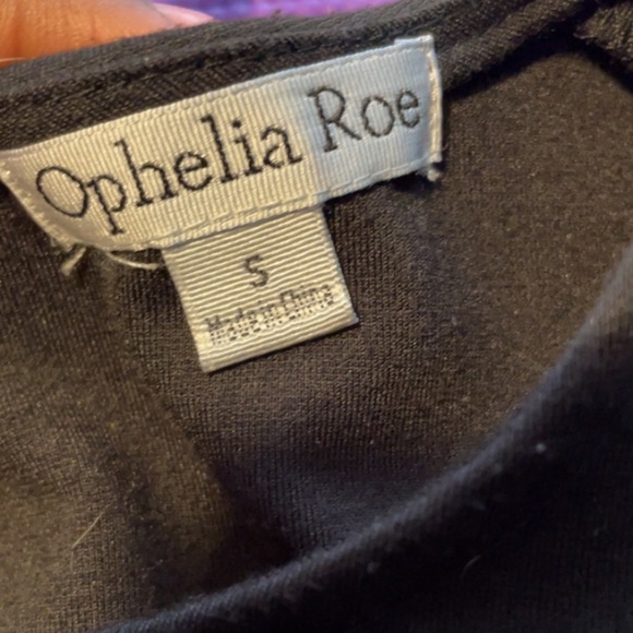 Ophelia Roe Black and Red Dress - Picture 2 of 2